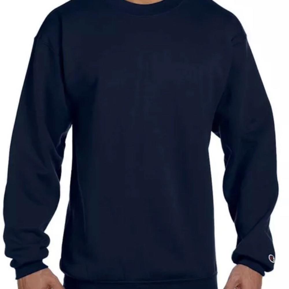 Men’s navy blue crewneck champion sweatshirt